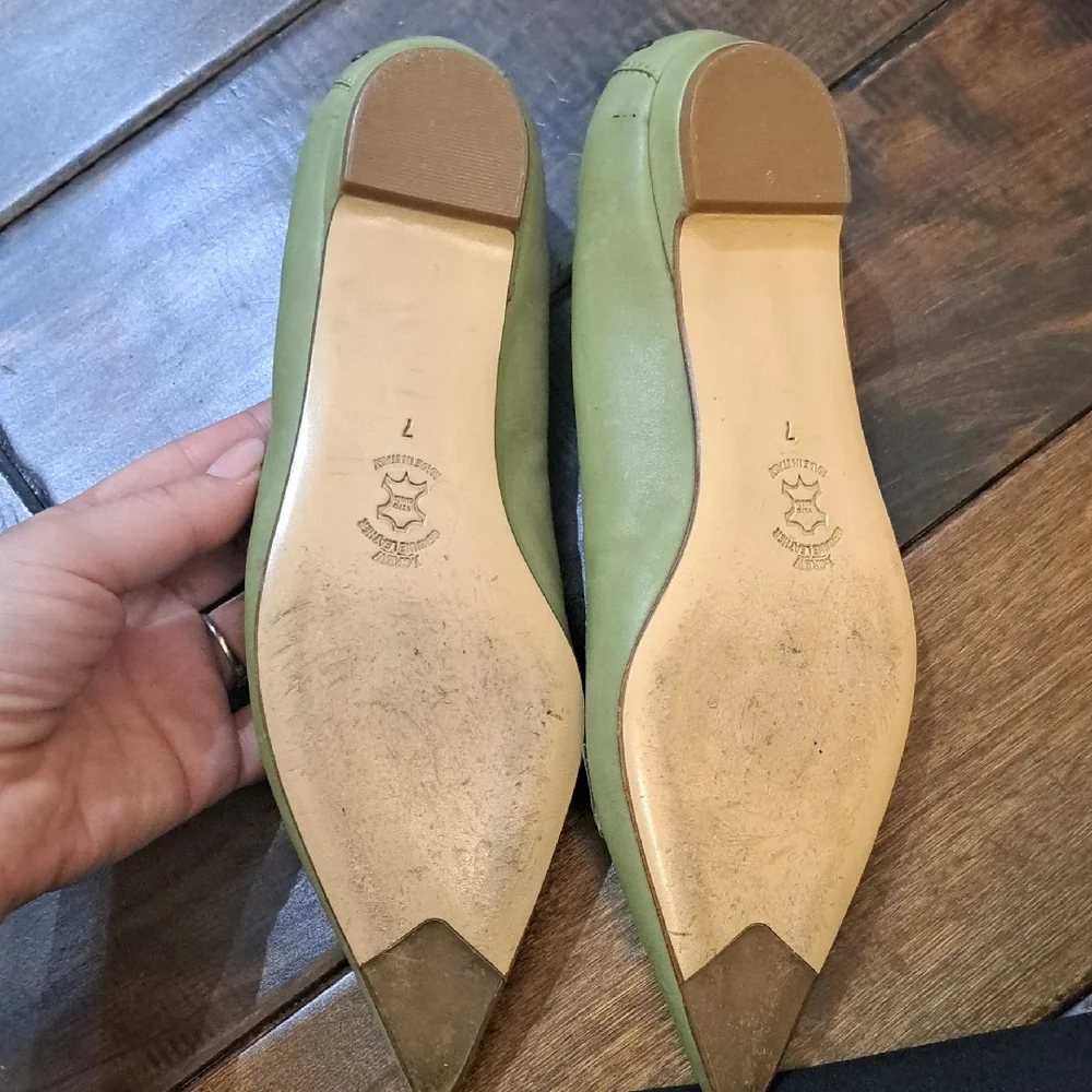 Olive Green Women's Shoes - Picture 2 of 6